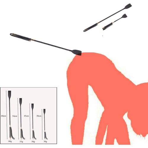 60/54/45/30CM PU Leather Spanking Paddle Long Whip Flirting G Spot No Vibator Sex Toys For Woman Adults Role Play Sex Shop
