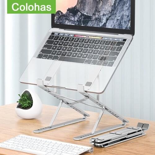 Adjustable Laptop Stand Base Support Laptop Table Notebook Holder For Macbook Xiaomi HP Folding Computer Tablet Stand Support