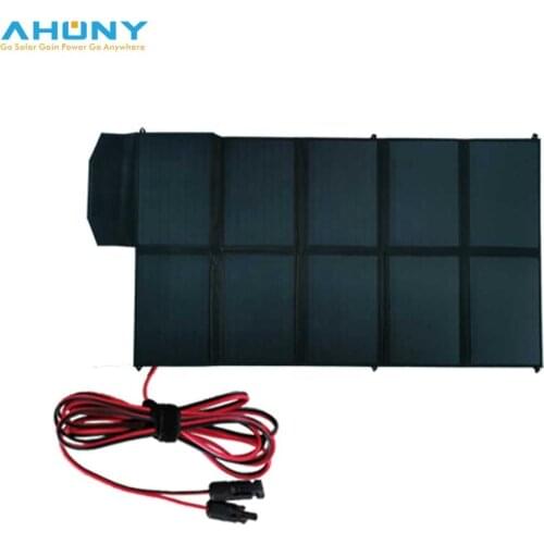 200w Portable foldable solar blanket kit to charge portable power generator poweroak goal zero yeti for camper trailer rv