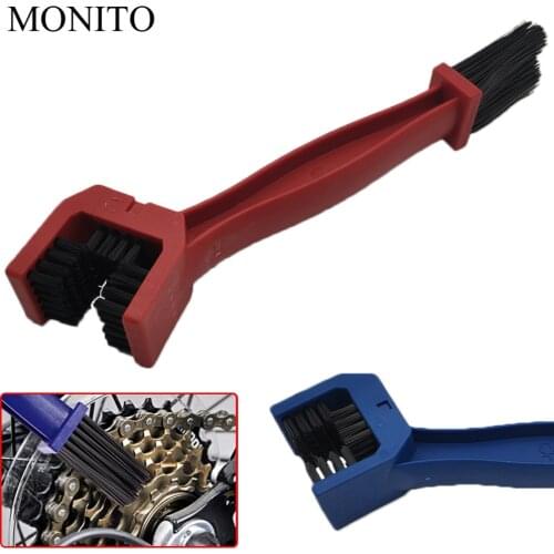 Durable Motorcycle Cycling Cleaning Brush Chain Maintenance Washer Tool For Honda VFR800 VFR750 VTR1000 CBR 125R 300R 500R RC51