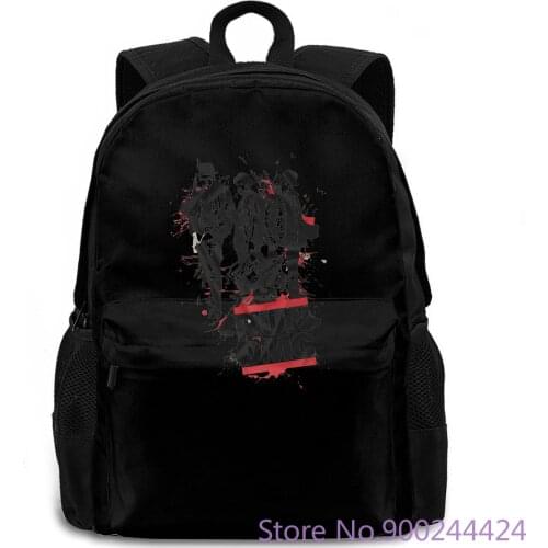 RUN DMC - Rap Stars Music Band Legend Hip-hop Wear Print New Style women men backpack laptop travel school adult