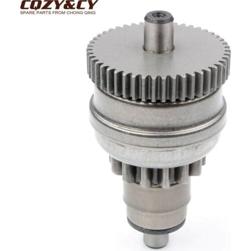 Starter Clutch Gear Bendix for Gilera Runner Fx-Fxr 125 180 Typhoon X-Xr 125cc 100254720 14T/47T