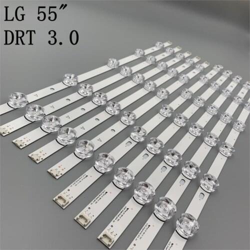 LED Backlight strip lamp For LG DIRECT 3.0_55INCH TV 55LH575A NC550DUE VCCP1 VCCP3 55LH5750 55LB5550 55LY340C 55LB582V 55LF5800