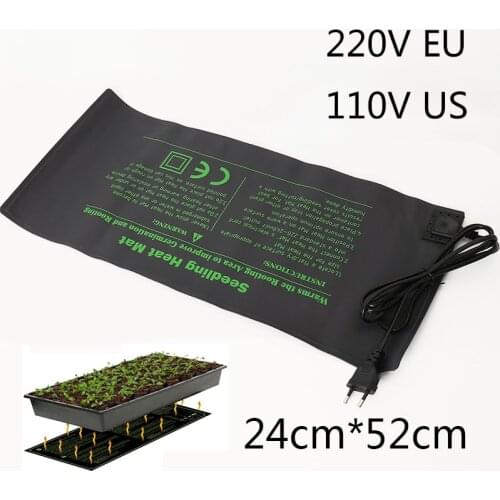 Seedling Heat Mat Plant Seed Germination Propagation Clone Starter Pad vegetable flower garden tools supplies greenhouse 52X24cm