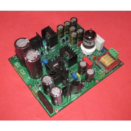 Improved X10-D audio fax 5670 (6N3) version of the tube buffer board LG213, can be balanced or single-ended input