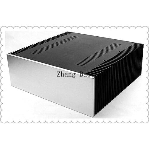 WA68 Aluminum Chassis Enclosure Box Case Shell for Audio Amplifier 412x430x150mm