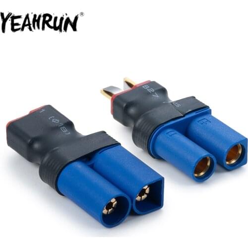 YEAHRUN Adapter EC5 Male to Female & Female to Male T Plug Connectors Plug for RC Lipo Battery Control Parts