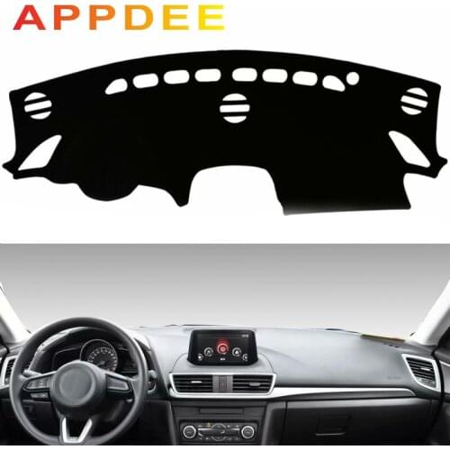 APPDEE For Mazda 3 MAZDA3 Axela 2014 2015 2016 2017 2018 Car Styling Covers Dashmat Dash Mat Sun Shade Dashboard Cover Capter Cu