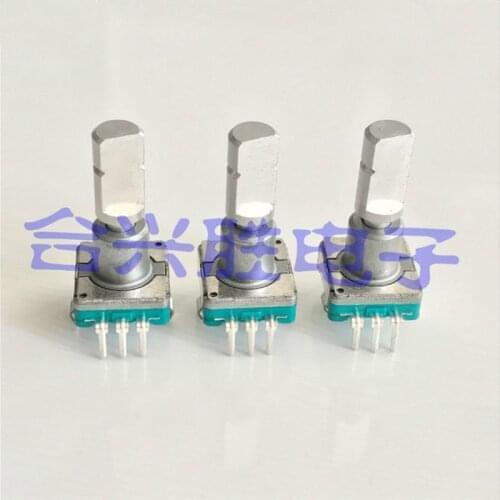EC11 rotary encoder EC11E15244B2 shaft length 20MM diameter 6MM push switch stroke 1.5MM