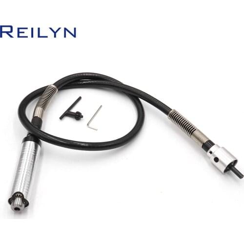 Flexible Shaft with 4mm Drill Chuck for Dremel Rotary Tools Extension Flexible Tube for Mini Grinder Accessory for Hand Drill