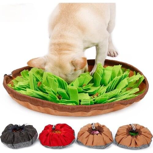 Interactive Dog Puzzle Toys Encourage Natural Foraging Skills Portable Nonslip Pet Snuffle Mat Slow Feeder Easy To Clean