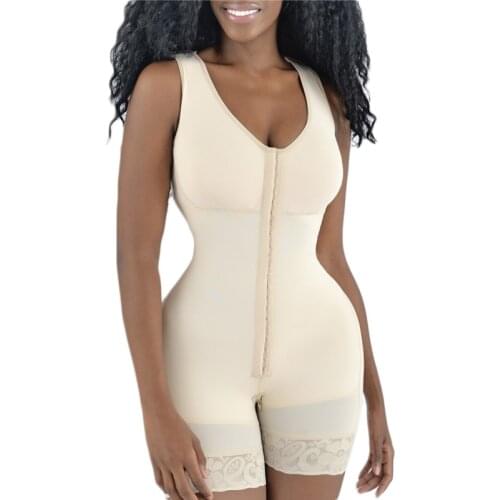 Shapewear Women Tummy Control Girdle Shaper Slimming Body Weight Loss Butt Lifter Skims Waist Trainer With Zipper