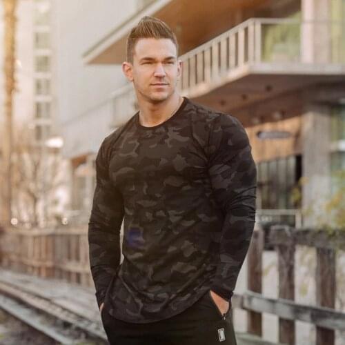 KUXEECOOL Mens Camouflage T-Shirts
