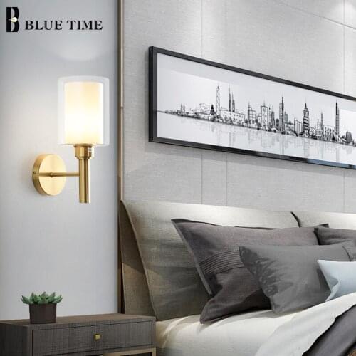 Hot sell minimalist LED wall light for beside light living room Bedroom kitchen dining room wall luminaire Free shiping