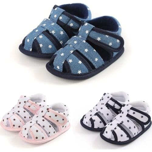 Soft Sole Summer Baby Sandals Girls 2020 Leather Baby Shoes Boys Non-slip Breathable Newborn Sandals Toddler Footwear Crib Shoe