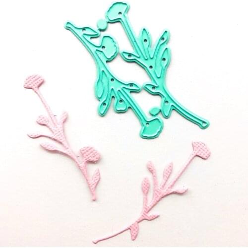 SS Creativity Cutter BigShot Mint Kit Mini Christmas Leaf Mold Metal Die Paper Craft 2021 New Arrival Scrapbooking for Dies
