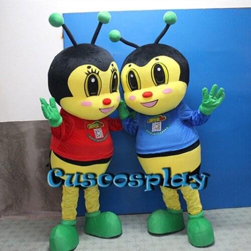 Unisex Advertising Outdoor Costume Bee Hornet Mascot Costume Suits Adults Cosplay Party Game Fancy Dress 2019 Halloween Outfit