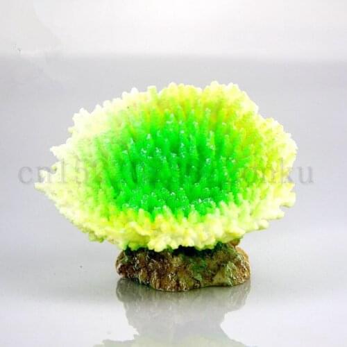 New Arrived Simulate Resin Coral Artificial Aquatic Plant Ornament for Aquarium Fish Tank Decoration