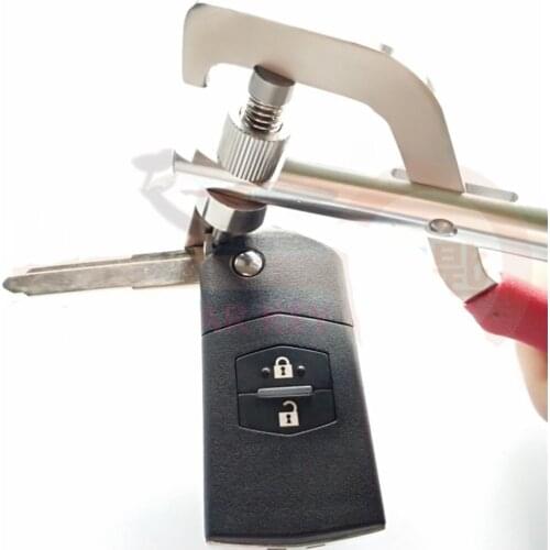 Original HUK Folding Key Split Pin Clamp Auto Remote Car Key Disassembly Pliers Tool Flip Key Remover Car Key Fixing Tool