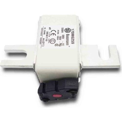 Bussmann Fuse 170M6259 690V 550A Ceramic Fuse for Lighting Systems, Household Appliances Overcurrent Protection