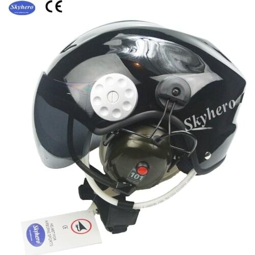 EN966 certificated Noise cancelling paramotor helmet Powered paragliding helmet