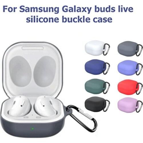 Silicone Earphone Case For Samsung Galaxy buds live/Pro Case Soft Shockproof Sell Cover for samsung buds live Protective Cover