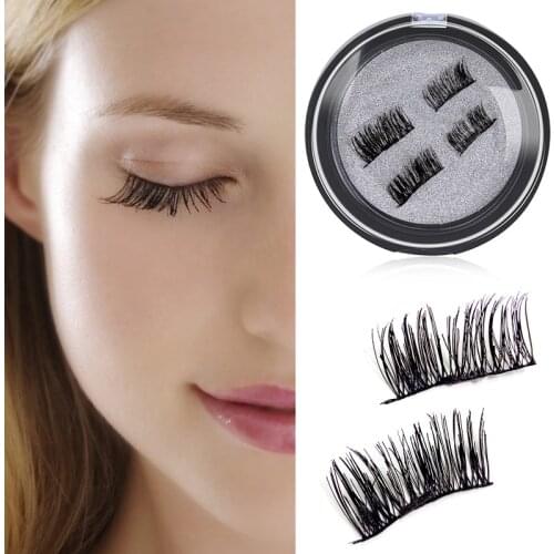 1 Pair Magnetic Eyelashes Extension Eye Beauty Makeup Accessories Soft Hair Magnetic Eyelashes Dropship False Eyelashes