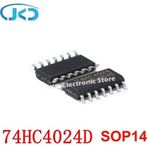 10pcs 74HC4024DR 74HC4024D 74HC4024 SOP-14 New IC