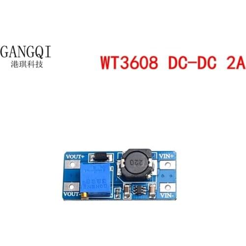 10pcs MT3608 Module DC-DC Step Up Converter Booster Power Supply Module Boost Step-up Board MAX output 28V 2A