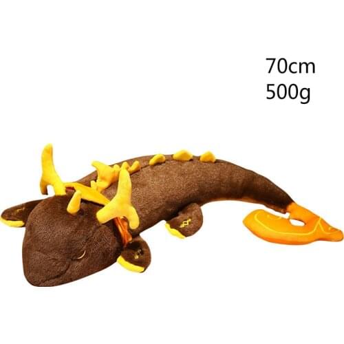 70cm Genshines Impact ZHONGLI Dragon Hu Tao Ghost Cosplay Plush Kawaii Cartoon Accessories U-shaped Pillow Morax Stuffed Doll