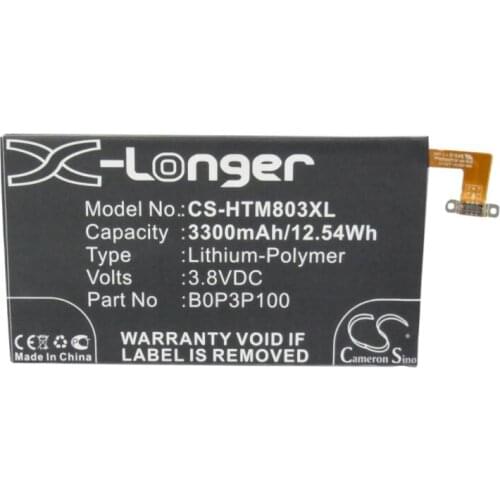Cameron Sino 3300mAh battery for HTC 803S 809d HTC0P3P7 HTC6600LVW One Max 8060 LTE T6 35H00211-00M B0P3B100 B0P3P100