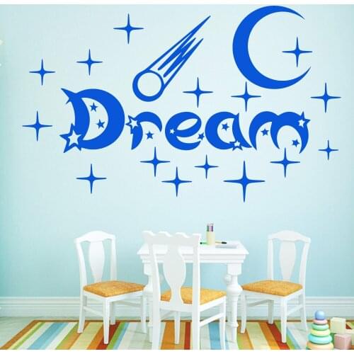 Hot Dream Home Decorations Pvc Decal Decor Living Room Bedroom Removable Wall Decor Murals Kids Room Wallpaper