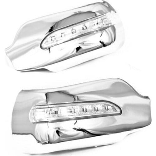 Chrome Side Mirror Cover with LED Side Blinker for Mazda 6 / Atenza 02-07