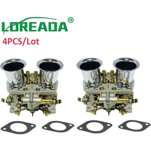 4 PCS X 40 IDF CARBURETOR CARBY OEM 40IDF Carburetor 2 Barrel For WEBER 40 IDF For Bug Volkswagen Beetle Fiat