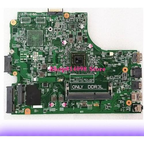KEFU CN-03F7WK 3F7WK FIT FOR DELL INSPIRON 3441 3541 series laptop motherboard 13283-1 XY1KC REV:A00 A4-6210 1.8GHz mainboard