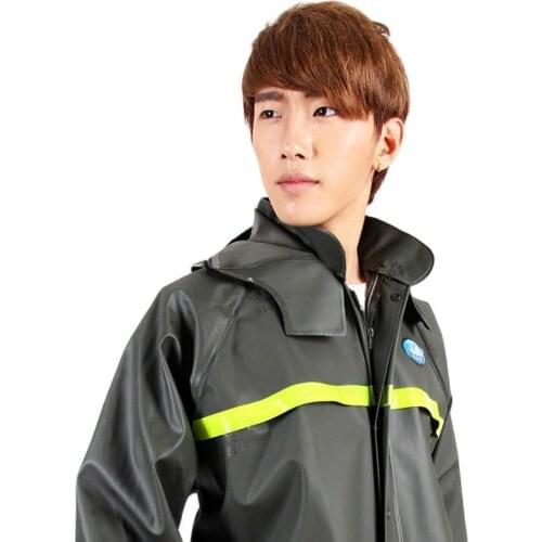 Adult Motorcycle Men Raincoat Thickened Split Male Rain Coat Womens Rain Pants Set Waterproof Suit for Fishing Mens Sports Suits
