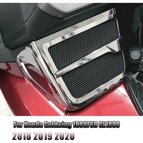 New For Honda Goldwing 1800 F6B GL1800 2018 2019 2020 Motorcycle Chrome Speaker Grille