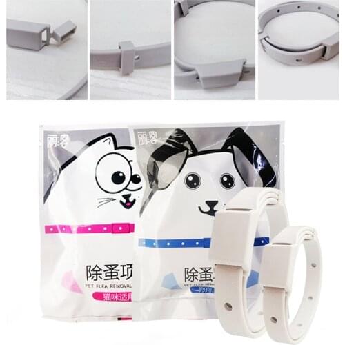 Cat Dog Collar Flea & Tick Prevention Pet Collar Pest Control Protect Flea Killer Collar Pet Accessories