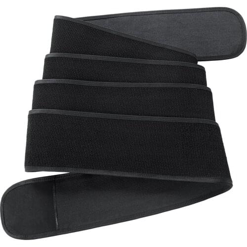 Free Size Body Waist Trainer Short for Women Men Sweat Slimming Belt Wraps Weight Loss Sauna Belt Waist Support