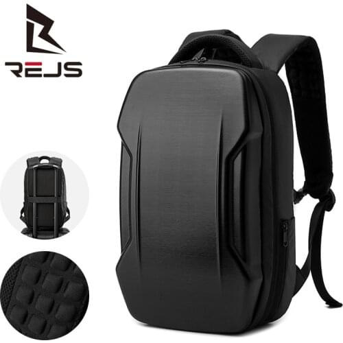 REJS LANGT Uniesx Backpack Laptop 15.6 Inch Fashion Backpack Women and Men Office Work Business Mochila Hard Shell Travel Daypac