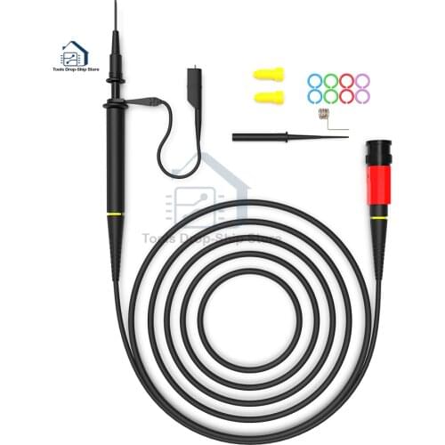 Oscilloscope Probe P4100 Universal 100:1 High Voltage 2KV 100MHz Oscilloscope Scope Clip Analyzer Alligator Test Clip Probe
