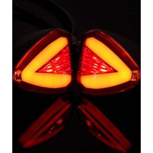 Evomosa Motorcycle Led Turn Signal Light Running Lights Tail Indicators Light For Yamaha TMAX 530 Suzuki Honda Ducati BMW
