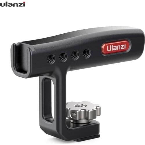 Ulanzi R071 Mini Aluminum Alloy Top Handle Universal Hand Grip with Cold Shoe Mount for Canon Nikon Sony DSLR Camera