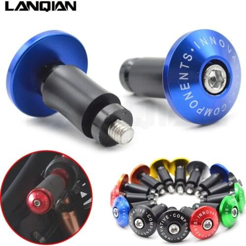 Universal 7/8 motorcycle handlebar ends grips Anti Vibration Silder Plug for KAWASAKI KX65 KX85 KX125 KX250 KX250F KX450F KX100