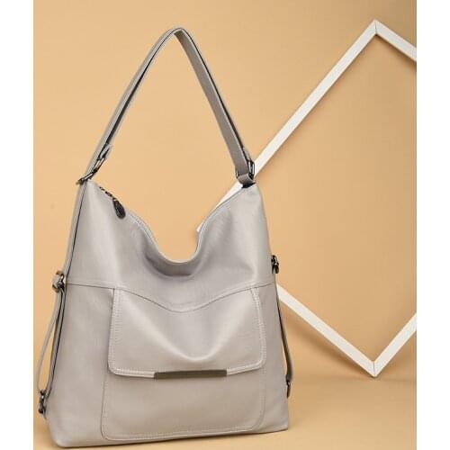 Female Large Capacity Casual Tote Bags Luxury Handbags Women Bags Designer 2021 Ladies Hand Bag Vintage Pu Leather Shoulder Bag