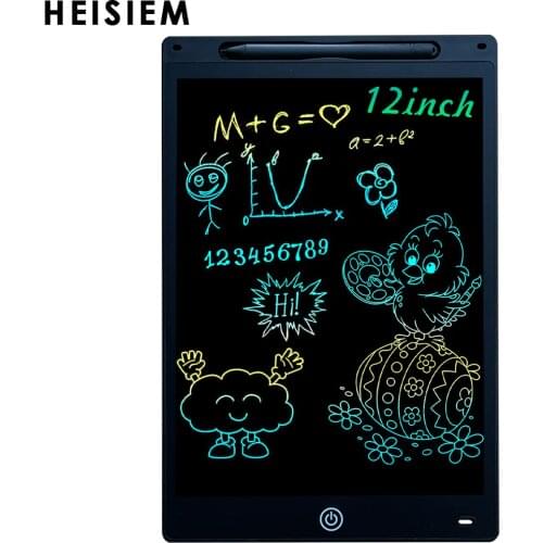 LCD Writing Tablet 12 Inch Colorful Drawing Tablet for Kids, Electronic Writing Drawing Pads Portable Doodle Board Gifts for Kid