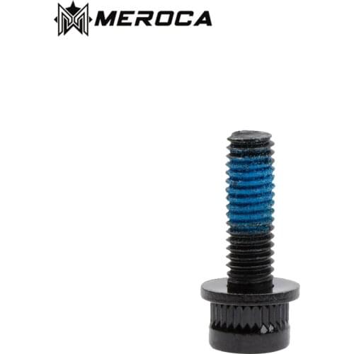 MEROCA 1 Pcs M6*18mm High Carbon Steel Bolt for Disc Brake Caliper Clamp MTB Bike Screw Bicycle Bolts