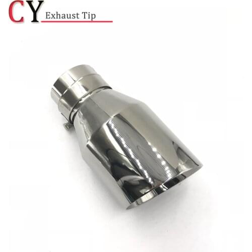 1 Pcs Stainless Steel Universal Exhaust System End Pipe For Any Car