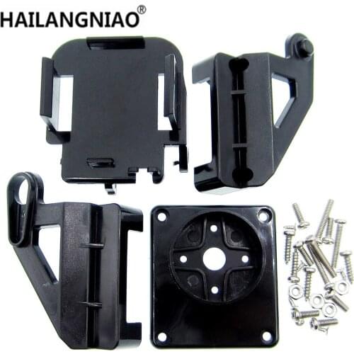 20sets Servo bracket PT Pan/Tilt Camera Platform Anti-Vibration Camera Mount for Aircraft FPV dedicated nylon PTZ for 9G SG90