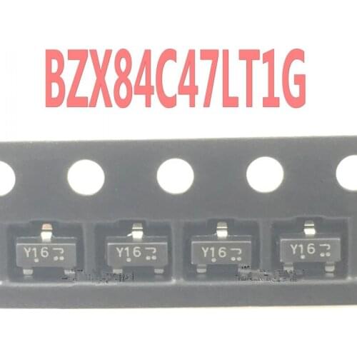 200Pcs/lot BZX84C47LT1G BZX84C47 Y16 SOT-23 In Stock Best quality new